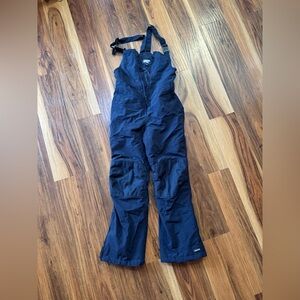 Lands' End Navy Snow Bib Pants